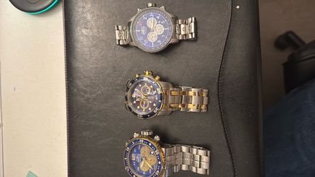 Lot of 3 Invicta Watches