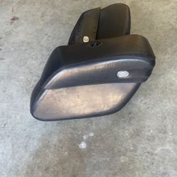 Harley Davidson Saddlebags.
