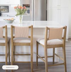 Nathan James Counter Height Bar Stools Set of 3