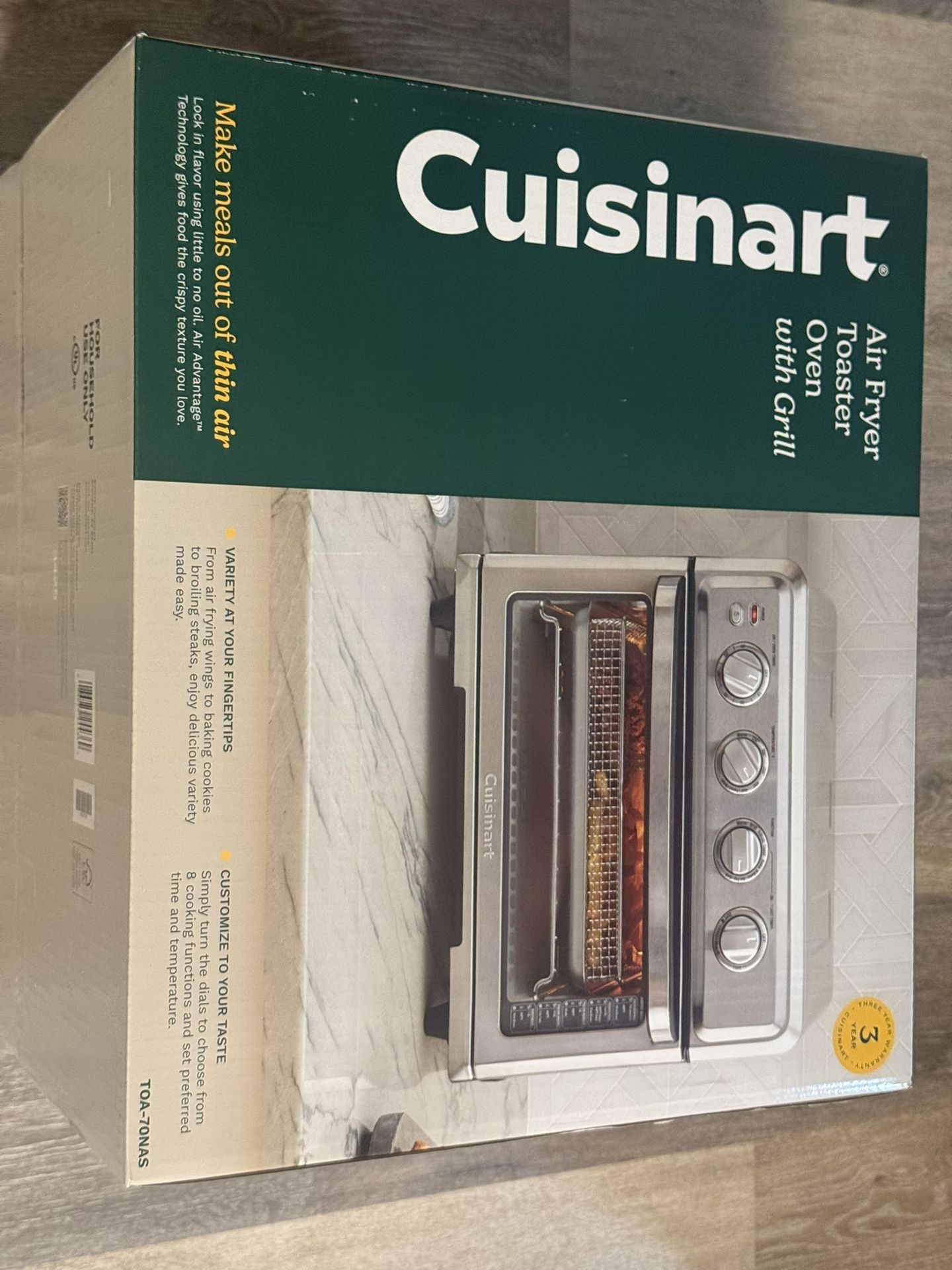 Air Fryer Toaster Oven with Grill – Multi-Function Countertop Oven