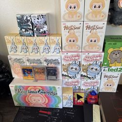 Labubu Sealed BIE Blind Set.  Also Have Several Pop Now And Blind pin For Love Boxes
