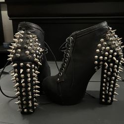 JC Spiked Booties