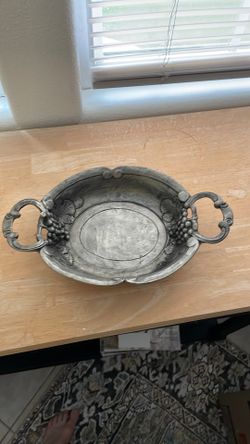 Pewter bowl