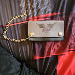 Amrican Eagle Wallet Qith Chailn