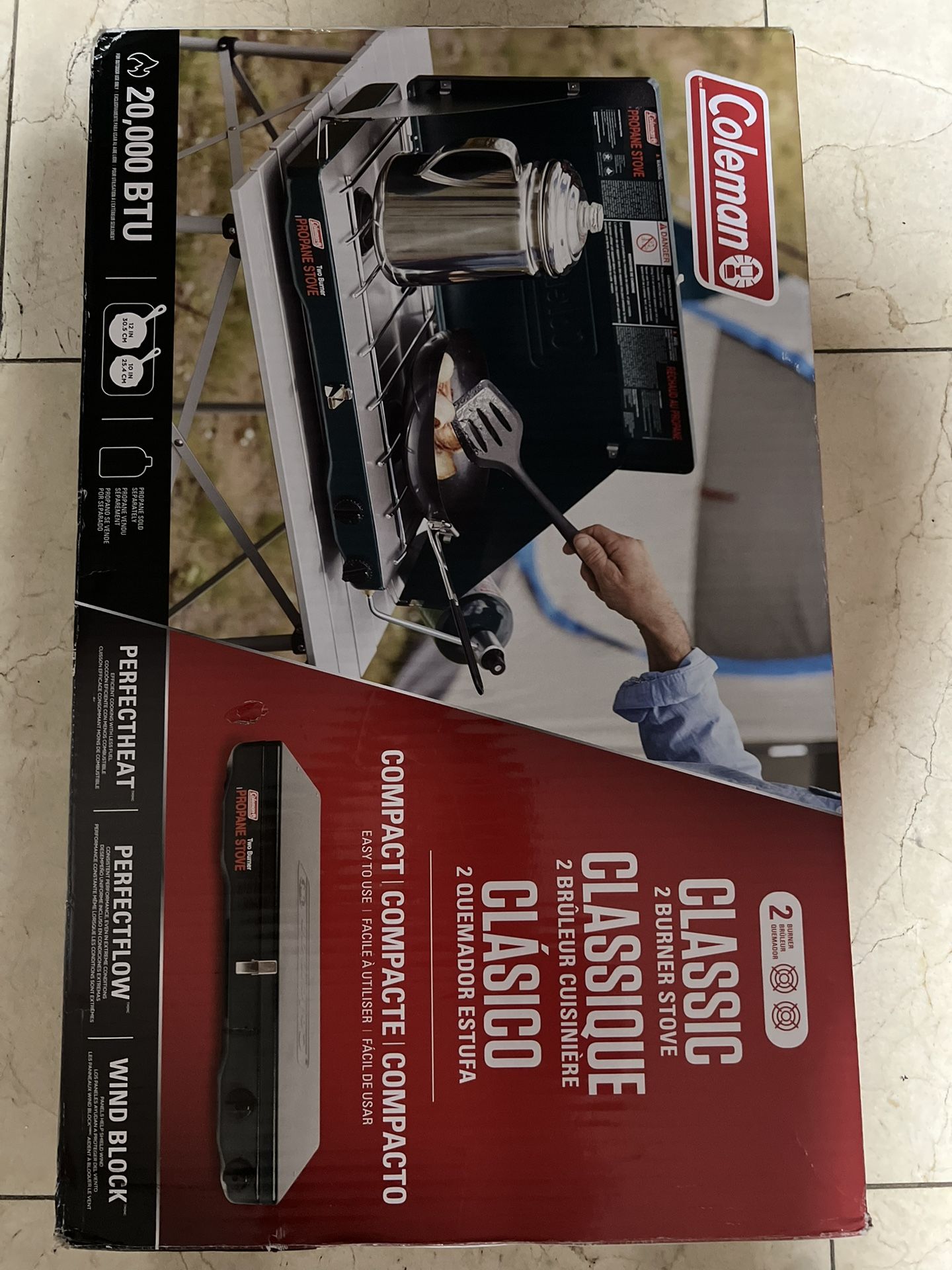 Coleman Classic 2 Burner Stove 20,000 BTU
