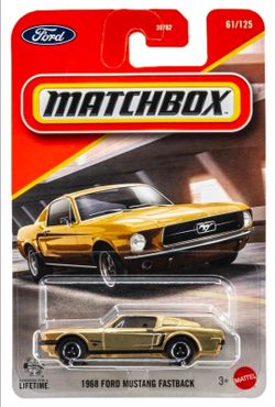 Matchbox 1968 Ford Mustang Fastback Die-Cast