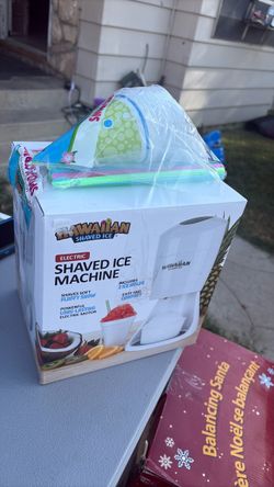 Hawaiian Shaved Ice Electric Shaved Ice Machine