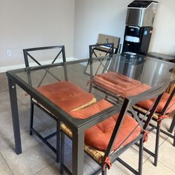 Dining Room Table Set With 4 Chairs 