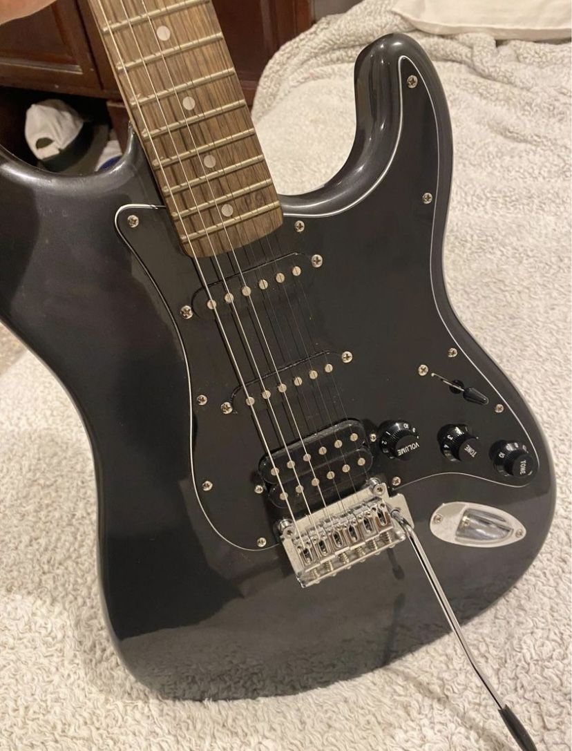 Black Fender Guitar