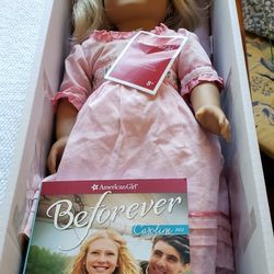 AMERICAN GIRL DOLL BEFORE EVER  CAROLINA 