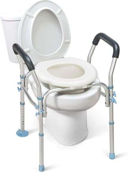 Oasis Stand Alone Raised Toilet Seat 300lb F124