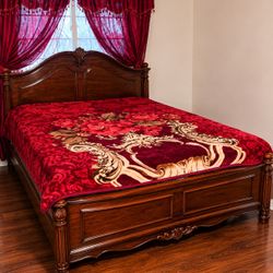 Queen Bed, Including Mattress