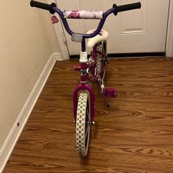 16" Sea Star Kids' Bike from Huffy, Fits Riders 42" - 48", Purple, Child, Girls