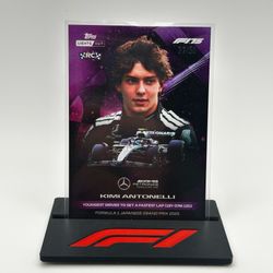 Kimi Antonelli - 2025 F1 Lights Out - Bright Future /50 Purple RC