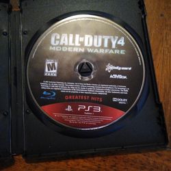 Call Of Duty 4 Modern Warfare Ps3 ( Playstation 3)
