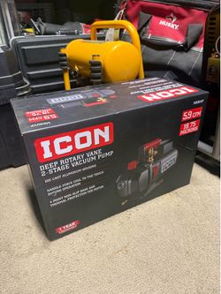 Icon Deep Rotary Vane 2-Stage Vacuum Pump