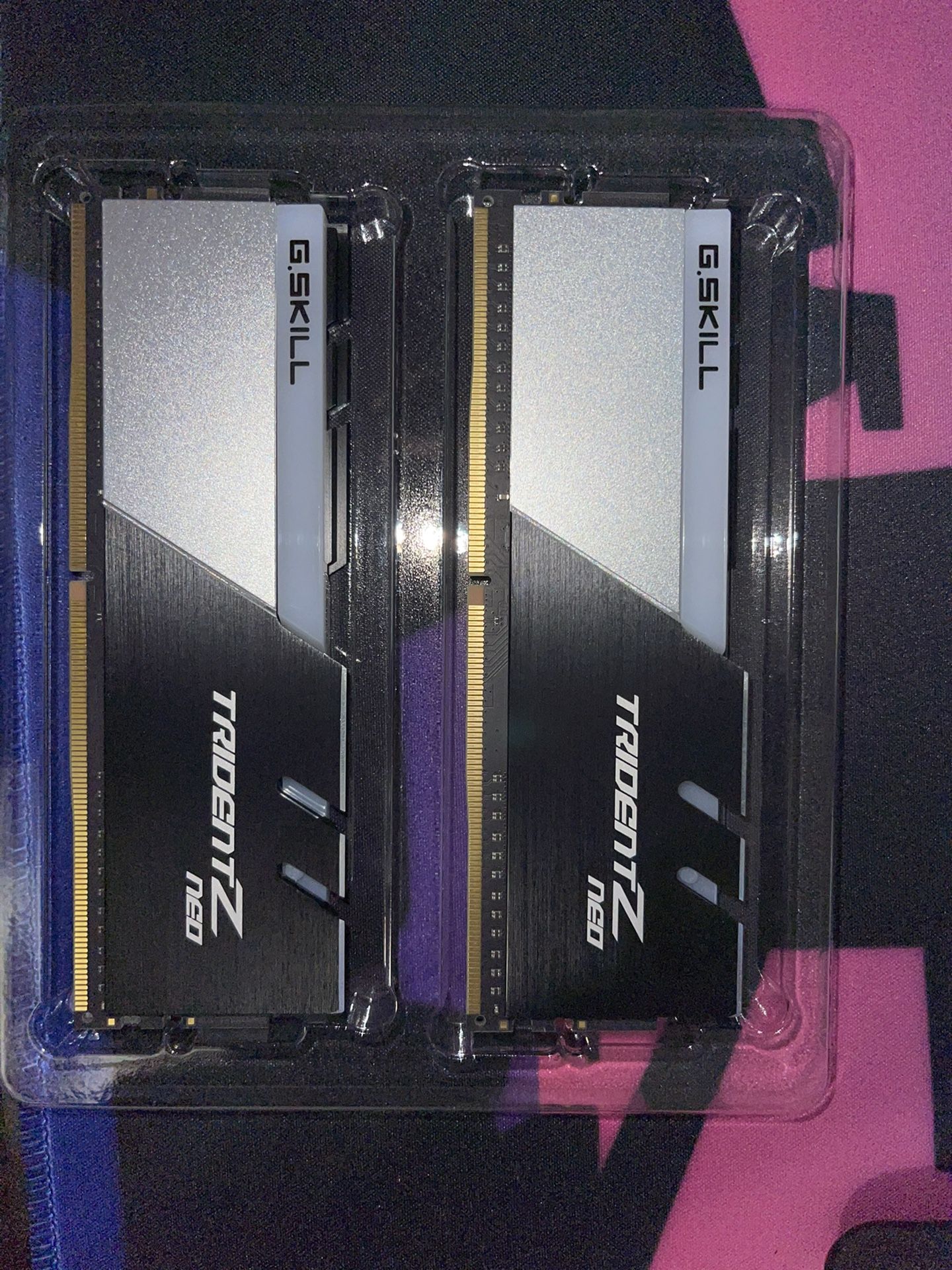 2 KITS OF G.Skill Trident Z Neo Series RGB 16GB (2x8GB) DDRA-3600 Desktop Memory KIT