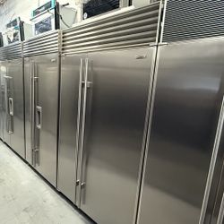 48 Inch Subzero Side By Side Refrigerator 