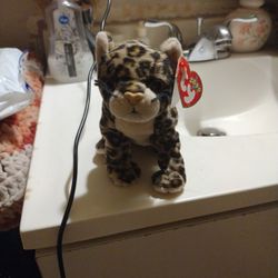TY Beanie Babies "Sneaky The Leopard" Plush Toy Collectible