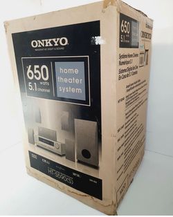 Onkyo Ht-S590  650 Watts  5.1 Channel Home Theater System  ■■NEW NEVER USED■■