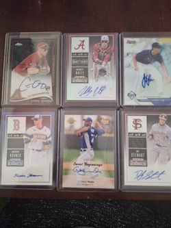 Baseball Signatures