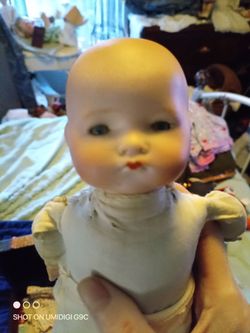 Old doll and asserey.