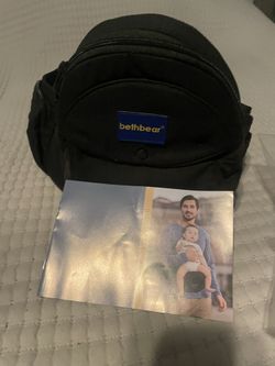 NWT Bethbear Baby Hip Seat Carrier Toddler Hip Black 0-36months  