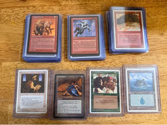 30 Vintage 1995 Magic: The Gathering Cards - Good Condition