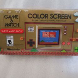 Nintendo Color Screen Game And Watch Super Mario Bros.