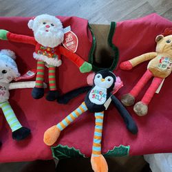 Adorable Plush Christmas Stuffed Animals 