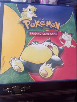 Pokemon cards with Pokemon folder