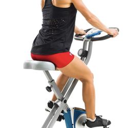 XTERRA Fitness Folding Exercise Bike, 225 LB Weight Capacity