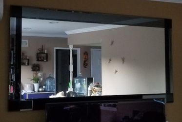 Large Beveled Mirror 71" X 36"