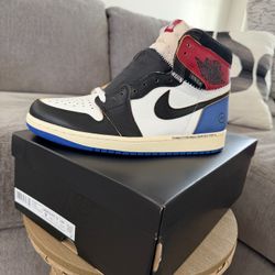 Jordan 1 Fragments X LA union 