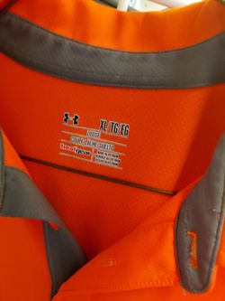 Mens orange shirt