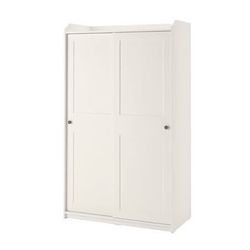 IKEA HAUGA Wardrobe with Sliding Doors