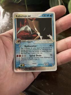 Kabutops Ex From Ex Sandstorm 