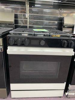 Samsung Slide-In Gas Range Smart Bespoke 6.0 cu. ft