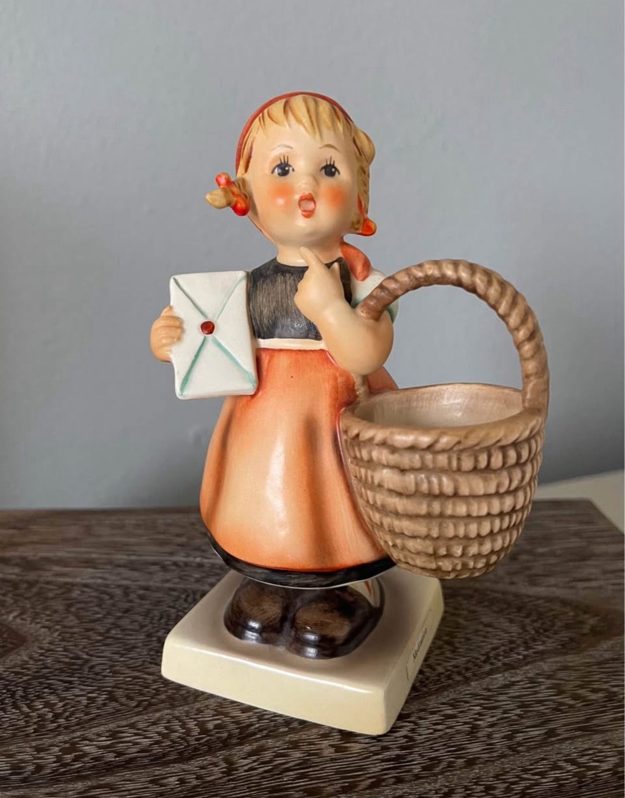 Vintage Hummel Goebel Collectible Figurine "Meditation” #13/0 TMK-5