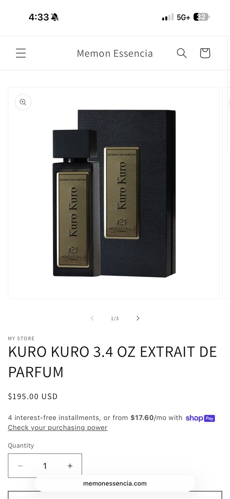 Kuro Kuro Memon Essencia 