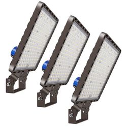 Brand New In The Box- ledmo LED Parking Lot Lights 350W LED Flood Lights Outdoor 28000LM 5000K Adjustable Trunnion Mount Dusk to Dawn Area Security Li
