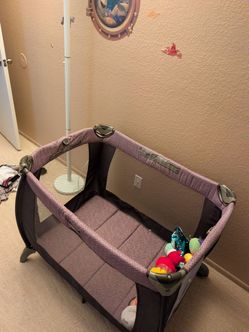 Portable playground 
Pack and Play