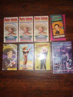 Mexican music vhs tape lot