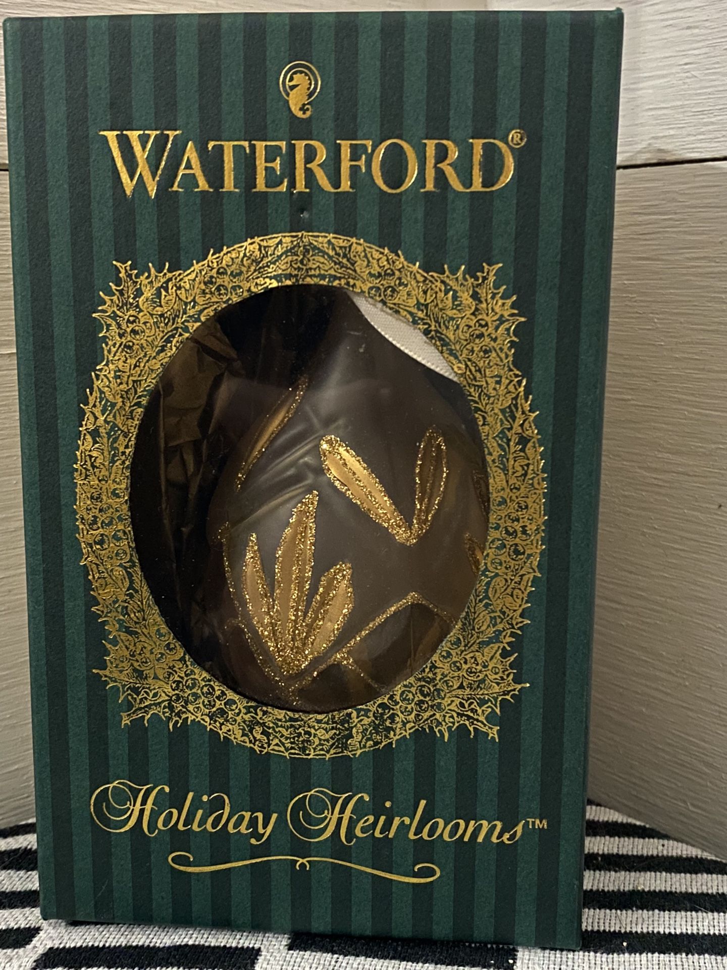 Waterford Holiday Heirlooms Opulent Egg Ornament
