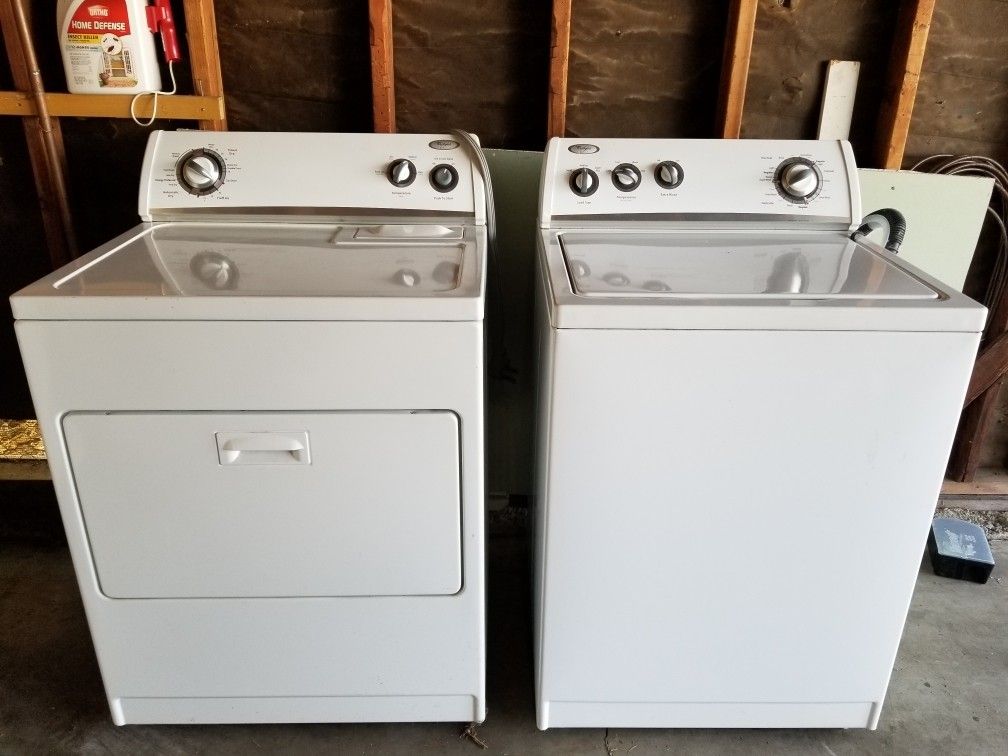 Whirlpool Washer and Dryer