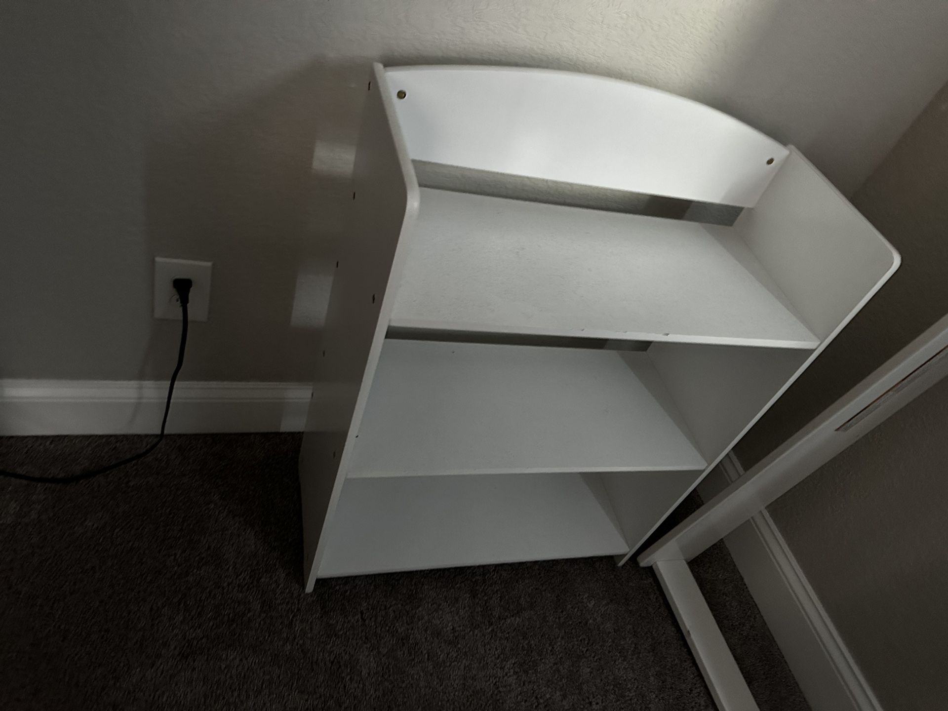 White Bookcase 