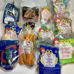 Vintage New McDonalds Happy Meal Toys  Lot of 12 #2:3; 6; 5; 14  Sealed