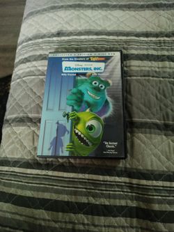 Disney Pixar Monsters Inc Collector's Edition 2-Disc Set DVD 2002