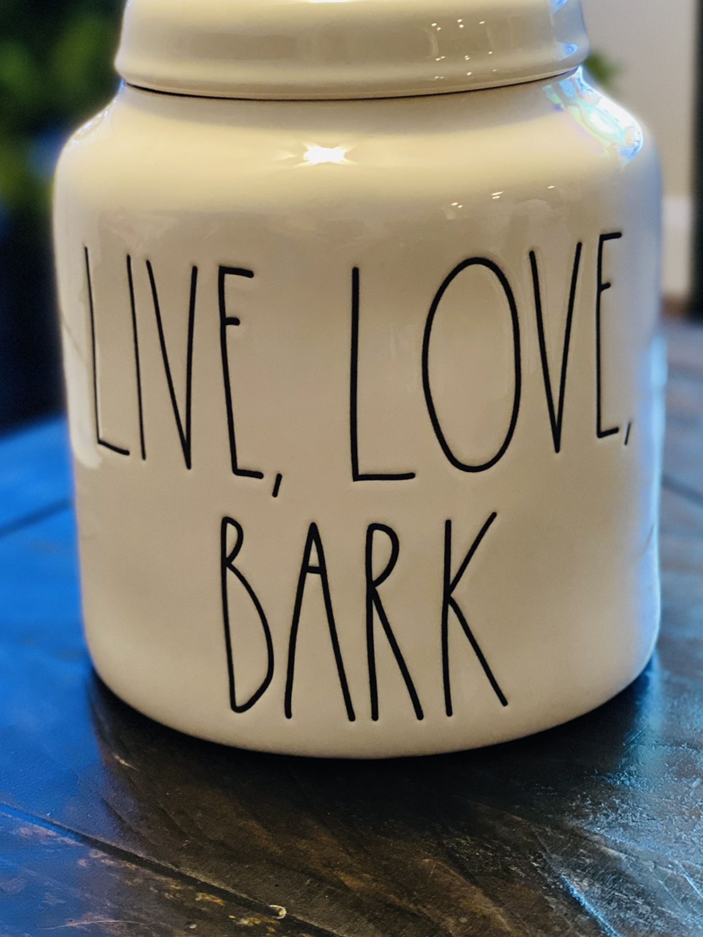 Rae Dunn Live Love And Bark Canister