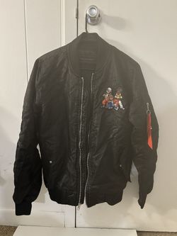 Bleaker and Mercer Men’s Small Black Bomber Jacket